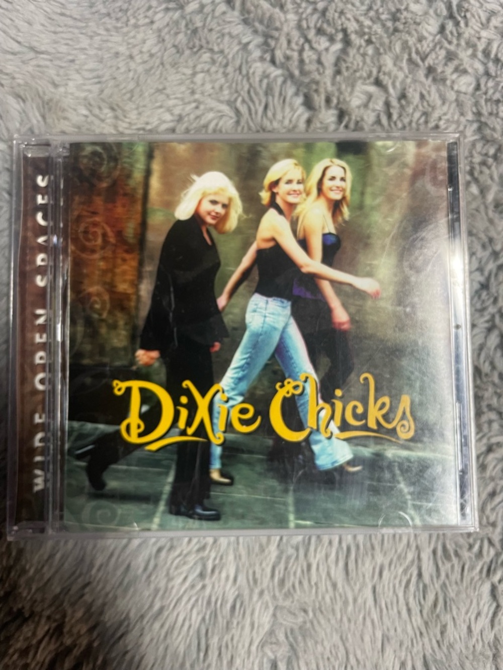 Dixie Chicks "Wide Open Spaces" CD - Yellow Logo